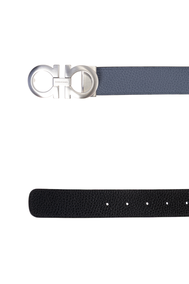 Grey Double-sided belt FERRAGAMO - Vitkac AS